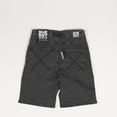 Homeboy X-Tra Baggy Shorts Wash Grey